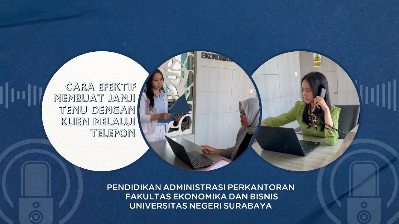 Cara Efektif Membuat Janji Temu dengan Klien Melalui Telepon 📞 #unesa #tugaskelompok #sekretariat