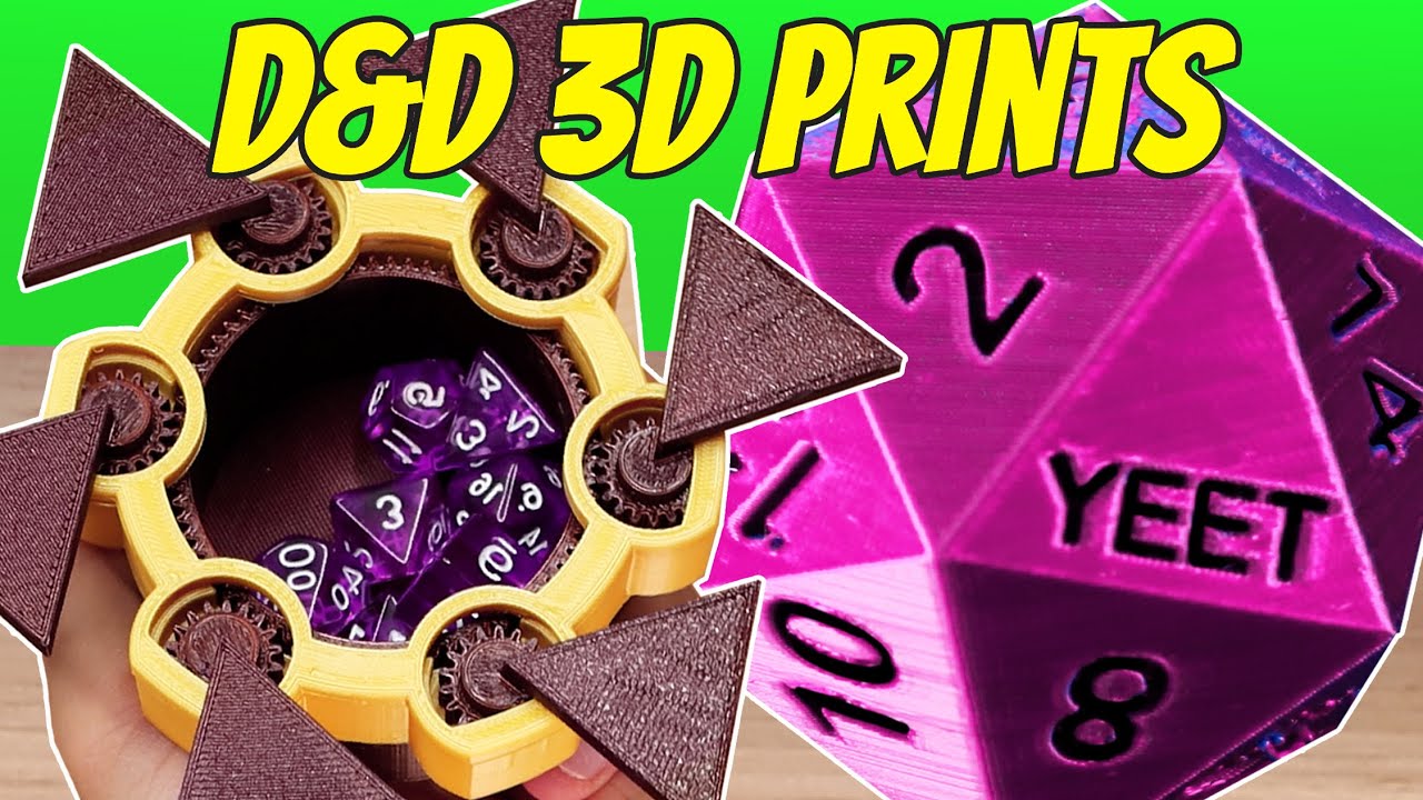 Ultimate 3D Prints for D&D Fans