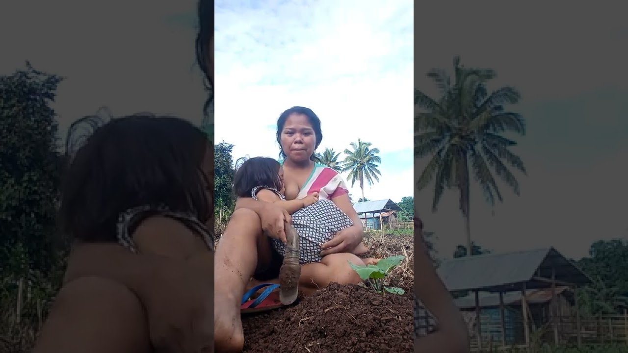 breastfeeding in the farm #vlog