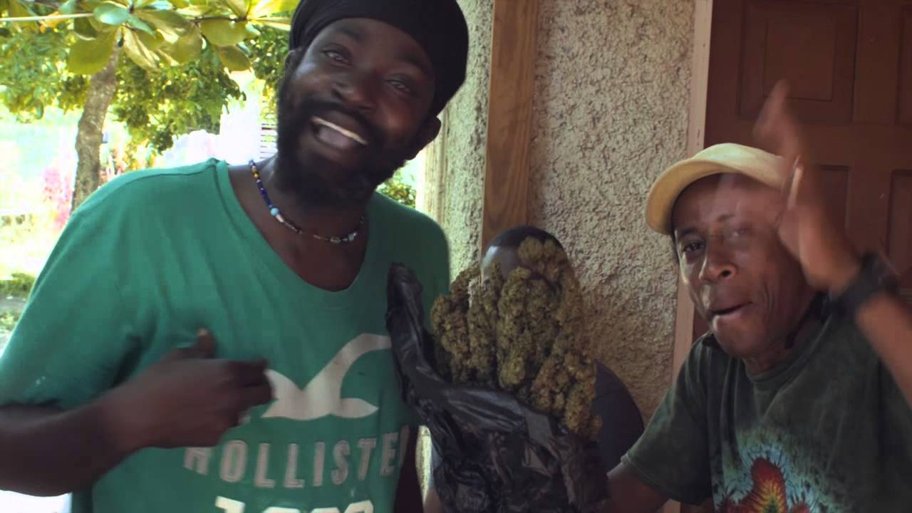 Jamaica - Big Bag of Weed and Freestyle Rap