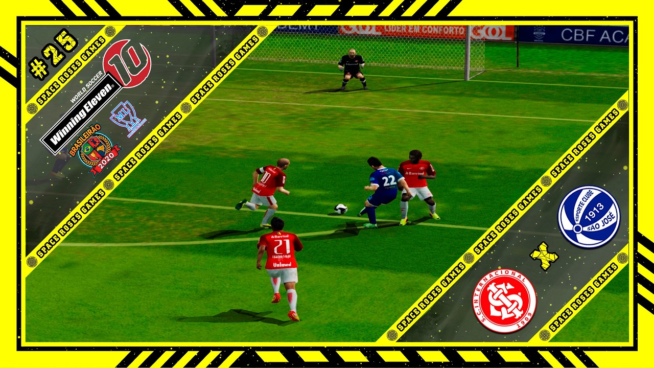 Winning Eleven 10: Brasileirão 2020 (PS2) ML #25 Internacional x São José | Rodada 6 | Divisão 1
