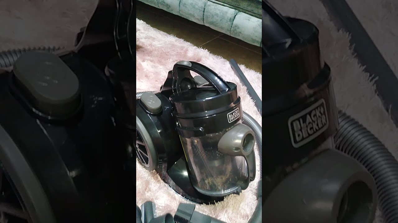 Black and decker Vacuum cleaner.. مكنسة بلاك اند ديكر ريفيو مميزاتها و عيوبها