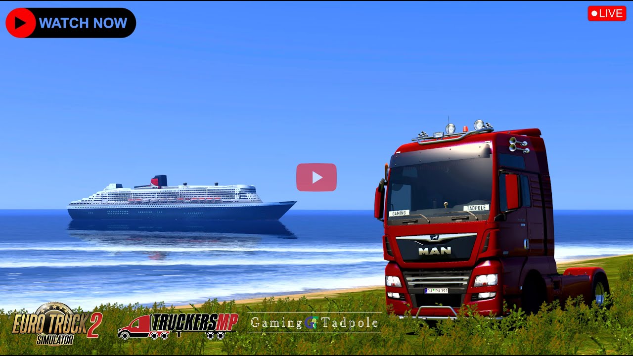 ETS 2 Live | TruckersMP Live | Euro Truck Simulator 2 Live | #ets2 #eurotrucksimulator2