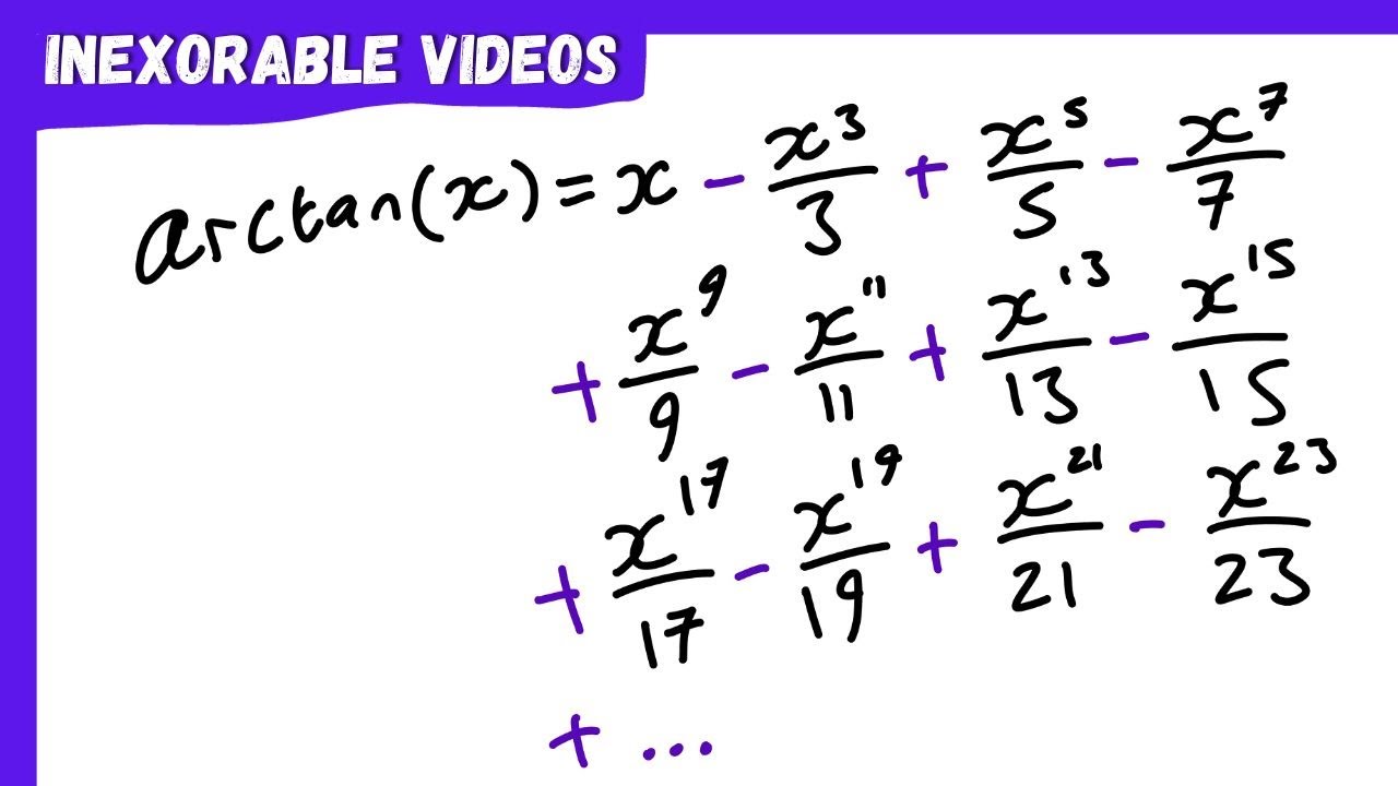 arctan(x) | Maclaurin Series Derivation