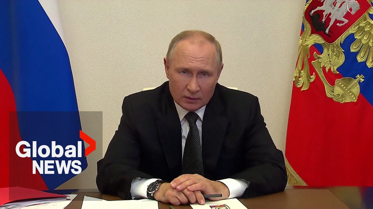 Putin declares martial law in 4 annexed regions of Ukraine
