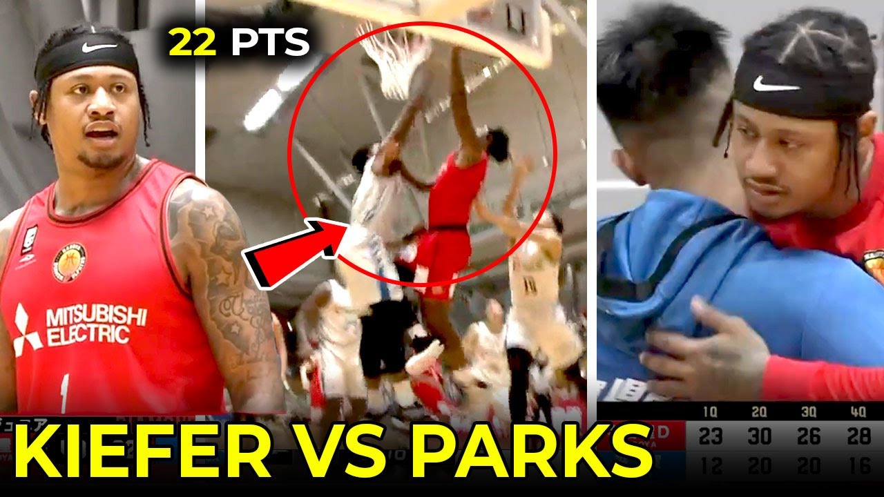 Sumabay pa ang dalawa kay Ray Parks, BINUHAT ang Nagoya| Kiefer vs Parks HIGHLIGHTS