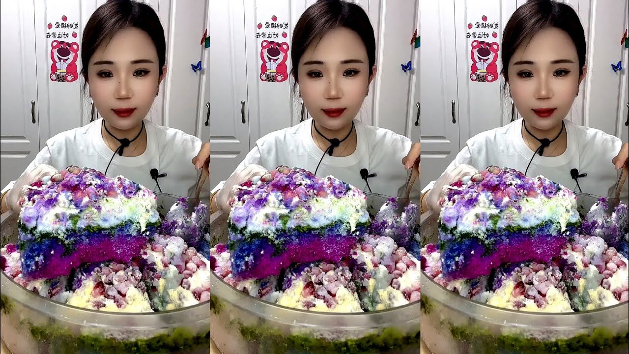 ASMR SHAVED ICE mukbang