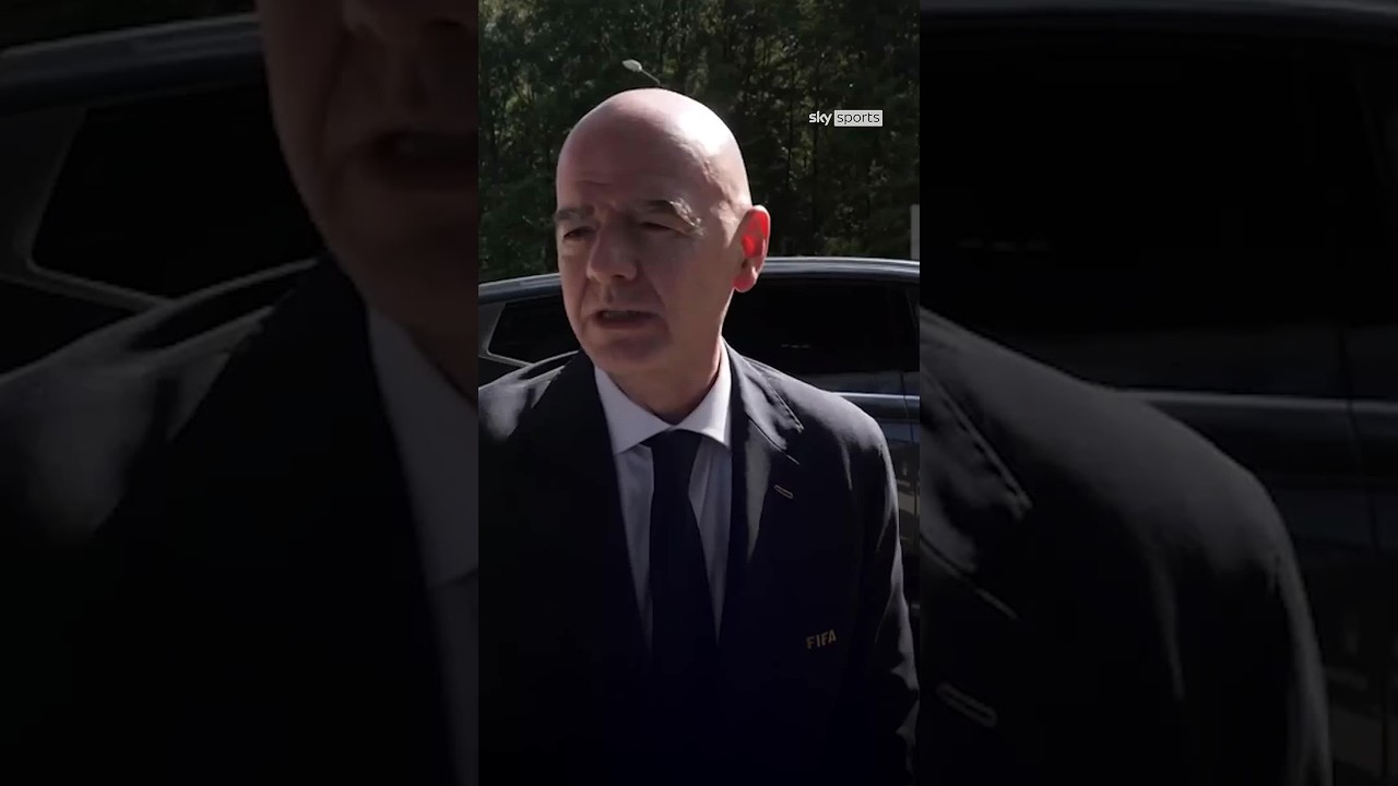 FIFA president Gianni Infantino won't be drawn on questions about his future