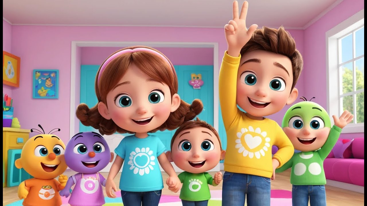 Finger Family Song | Classic Family Song for Kids | Learn Family Members Nursery Rhyme