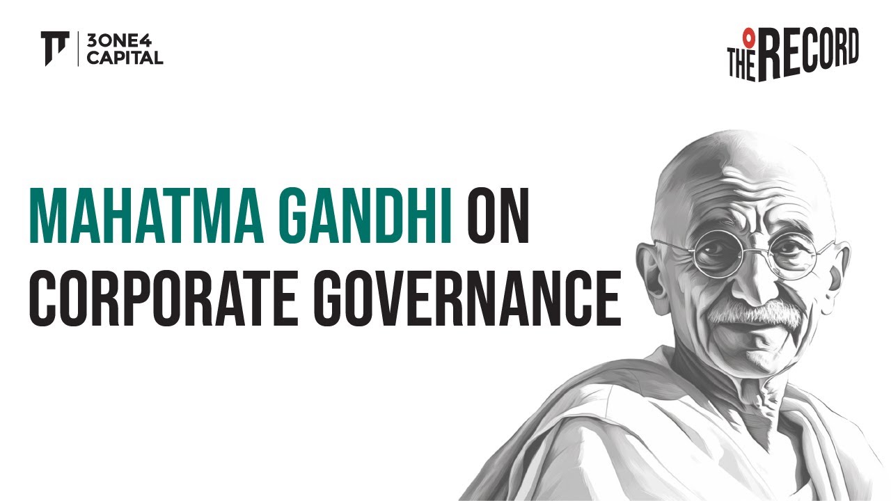 Mahatma Gandhi on Corporate Governance | M. Damodaran