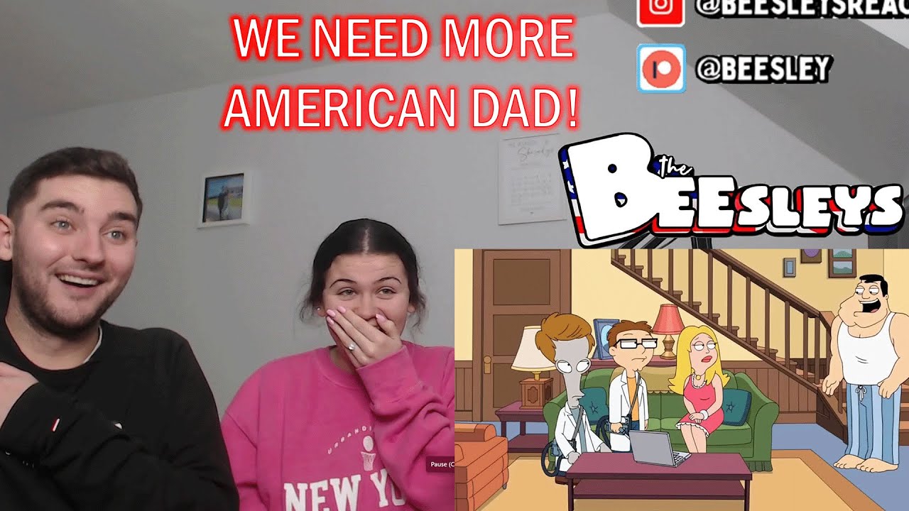 British Couple Reacts to Funniest American Dad Moments