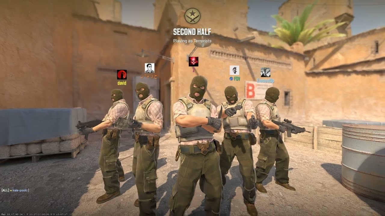 CS2- Dust 2 | 10/05/2025 | Full game without edit
