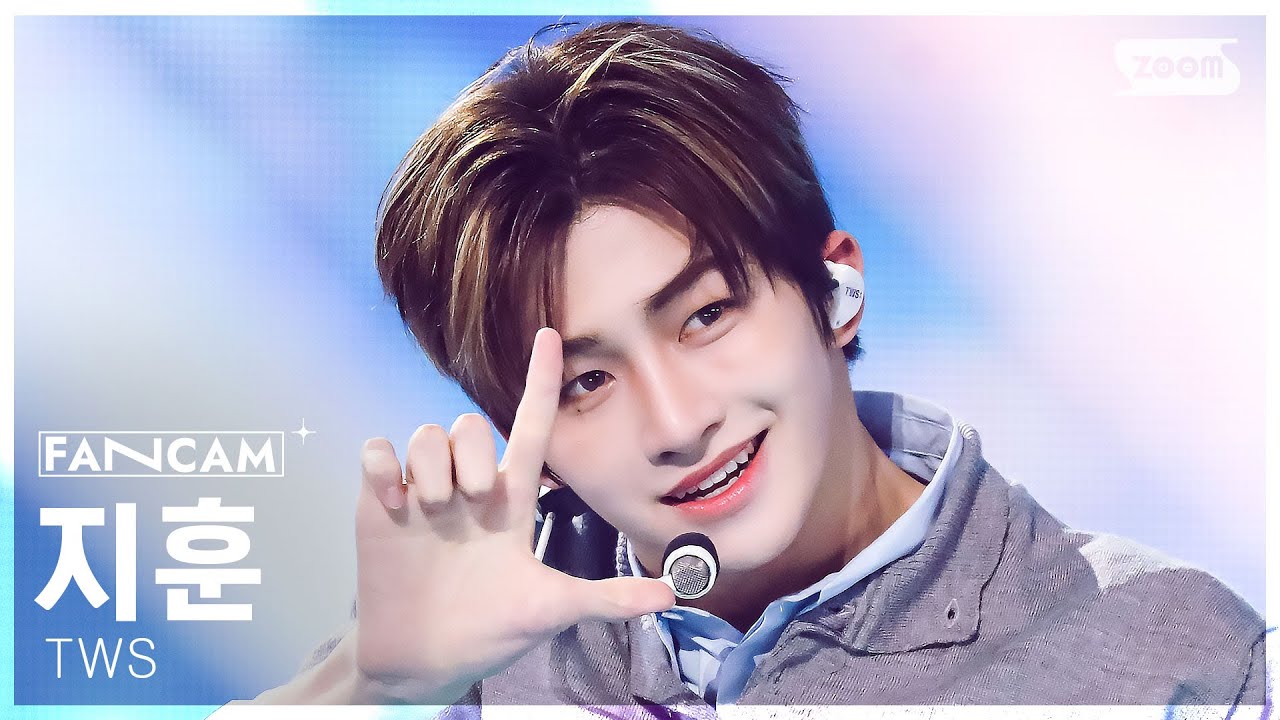 [안방1열 직캠4K] 투어스 지훈 'Lucky to be loved' (TWS JIHOON FanCam) @SBS Inkigayo 250504