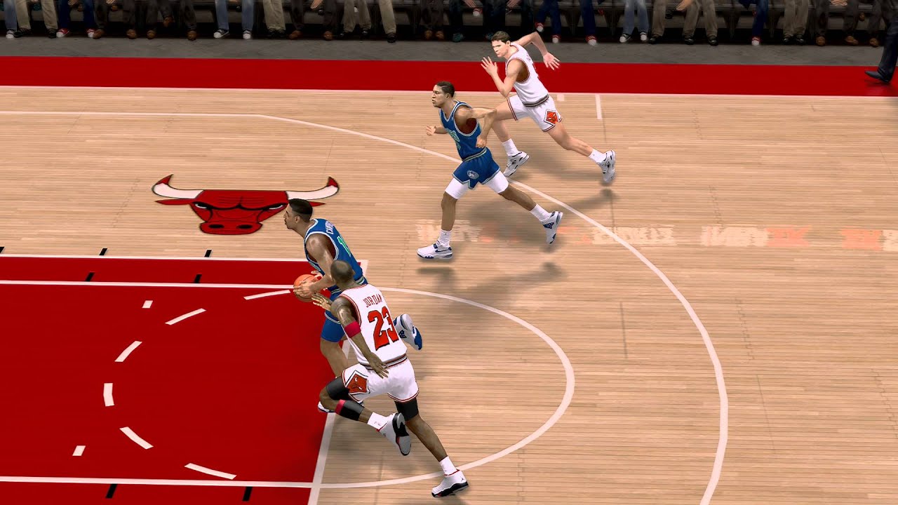 Tony Campbell slams, and-1