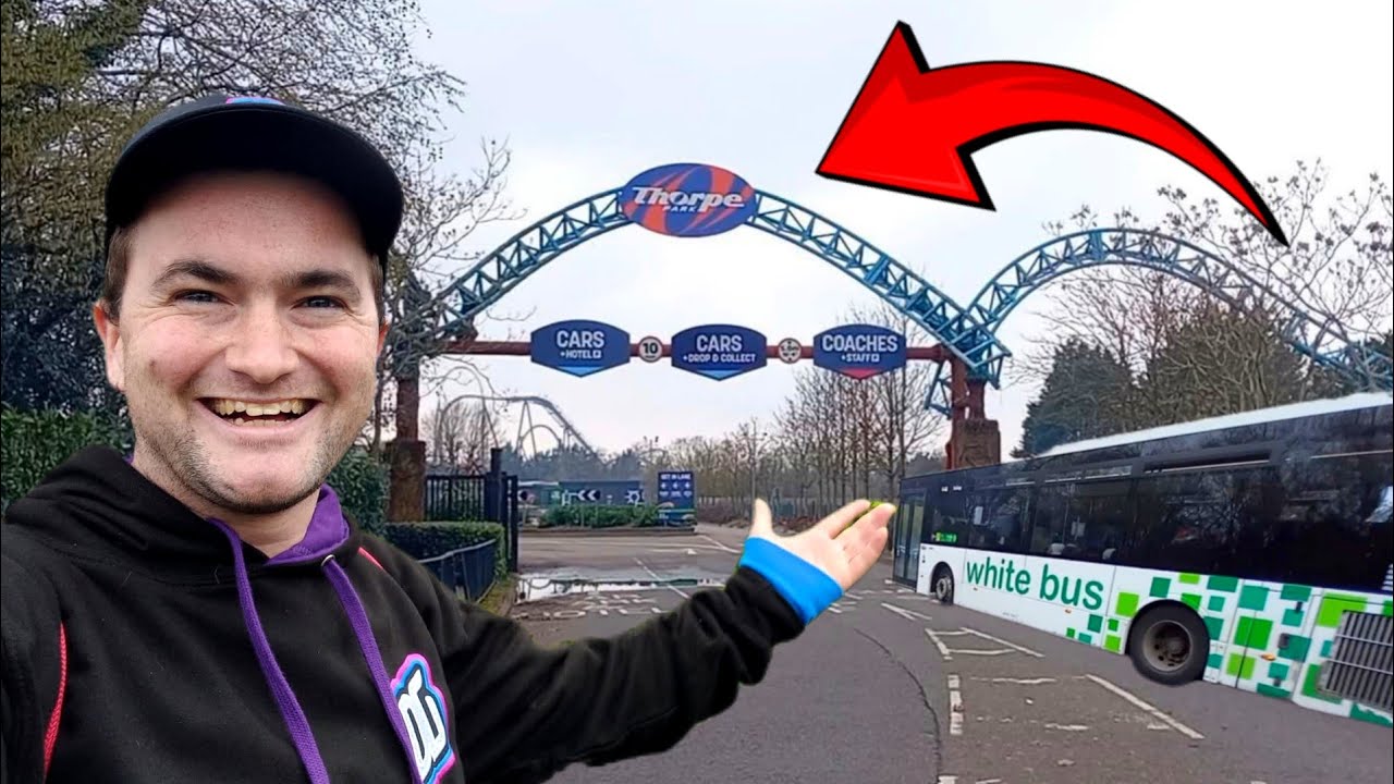 How To Get To THORPE PARK From Staines Station!