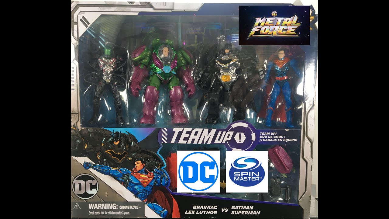 DC Metal Force 4 Pack