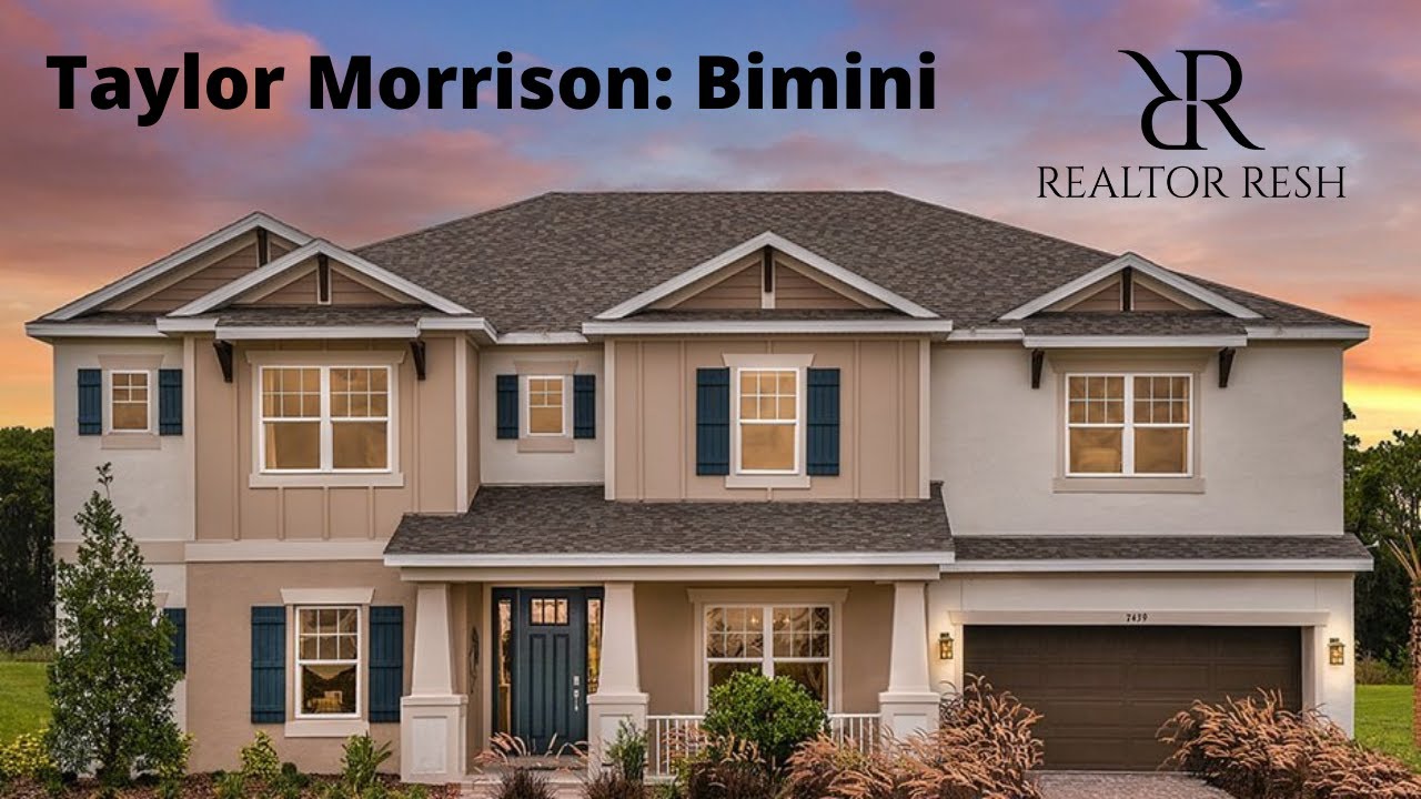Model Home Tour: Taylor Morrison: Bimini Model Apopka, FL $459,995