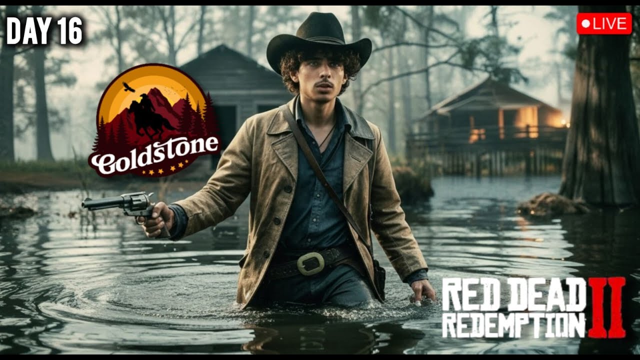 🔴 LIVE|අපෙ CAMP එක ⚡|Day 16|Gold Stone County RP|Red Dead Redemption 2