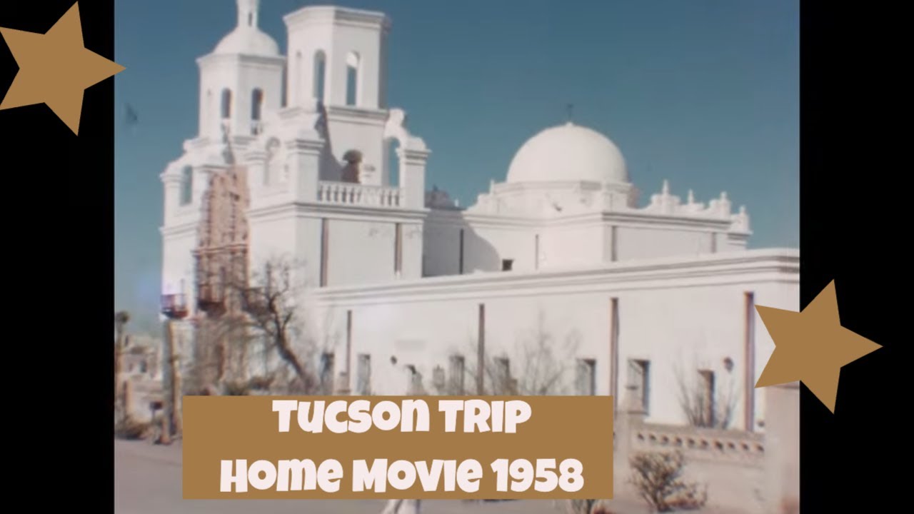 1958 HOME MOVIE  TRIP TO TUCSON, ARIZONA, RODEO PARADE AND HOT SPRINGS, ARKANSAS  GG31075