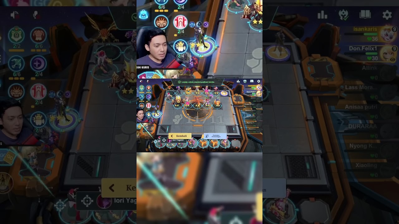 Lancelot hypr Bintang 3 🤩  #JuaraGO1GakSih #MCGGGO1 #MagicChessGoGo #MCGG #foryou #isankaris #funny