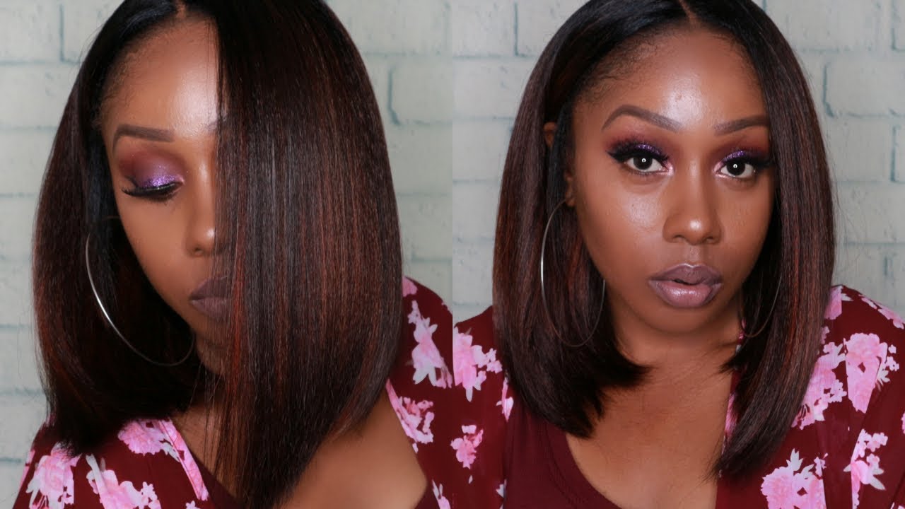 Best Bob of 2017 🤔  Freetress Equal Lace Deep Invisible Part SWAMI | PBCinnamon