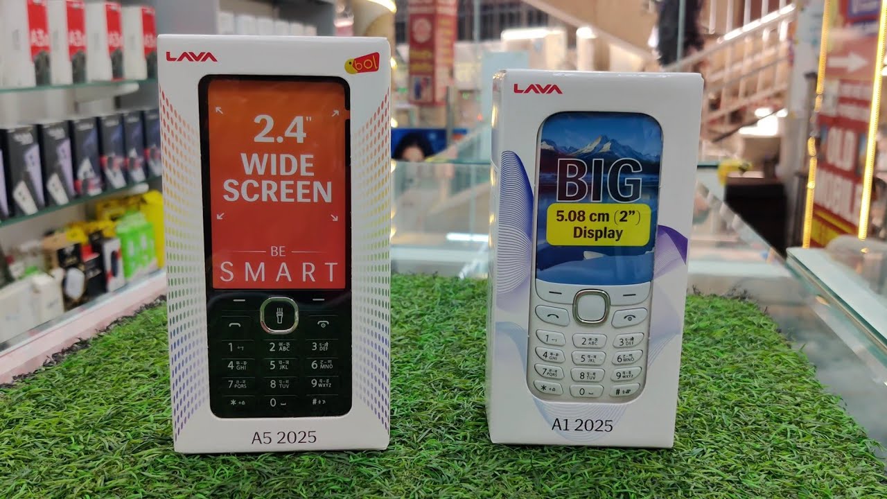 LAVA A5 2025 & LAVA A1 2025 || Best keypad Phone 🔥🔥