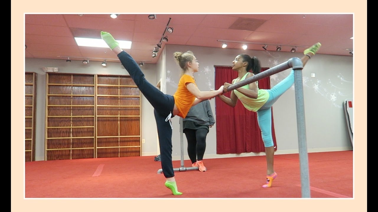 OUTSIDE THE GYM: ELITE COMPULSORY SKILLS | Flippin' Katie