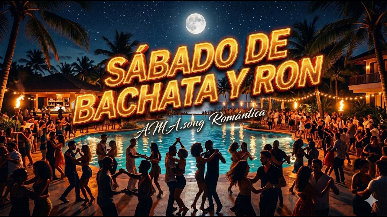 La Mejor Bachata para Bailar Pegaditos 🥂 Sábado de Bachata y Ron (A.M.A.song)