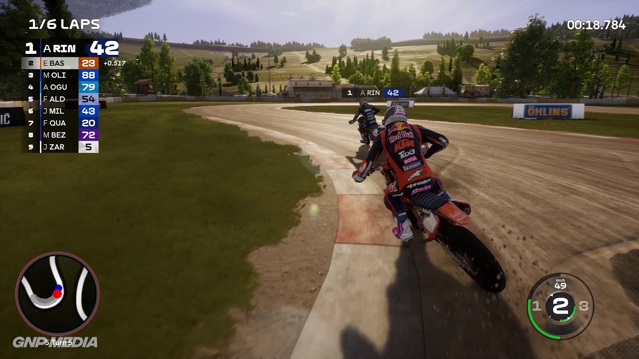 MotoGP 25 - Enea Bastianini - Flat Track - Borgo Caselle - Gameplay