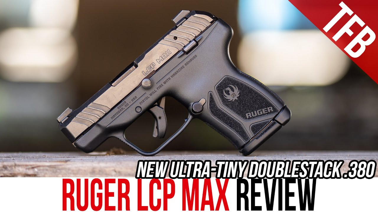 НОВЫЙ Ruger LCP MAX: двухствольный .380 Micro Compact