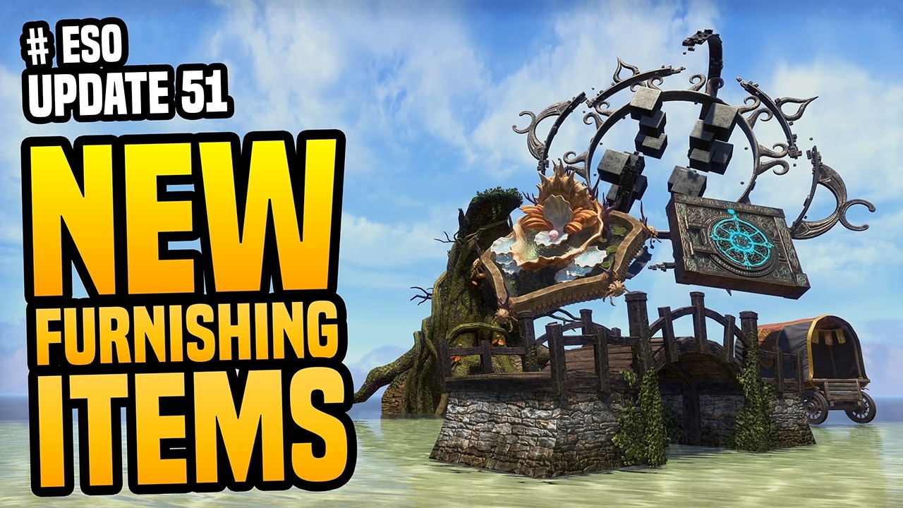 New Furnishing Items in ESO U51 PTS