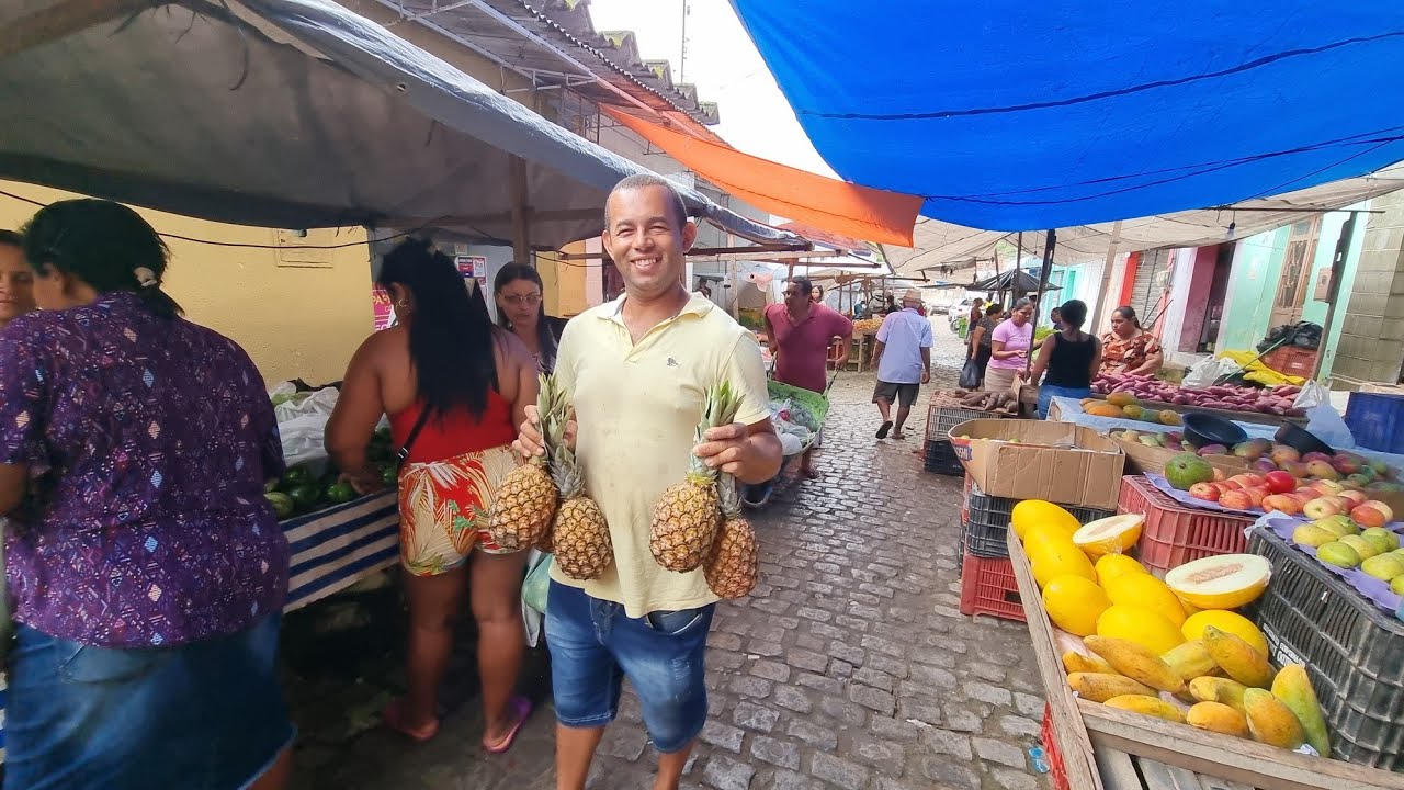 NA FEIRA LIVRE DE MARAIAL-PE TEM DE TUDO VEJA O QUE ENCONTRAMOS EM MAIS UMA FEIRA DO NORDESTE