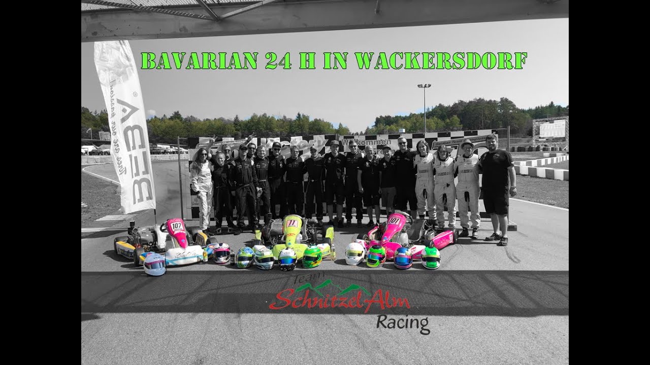 Team Schnitzelalm Racing beim Bavarian 24 h Wackersdorf