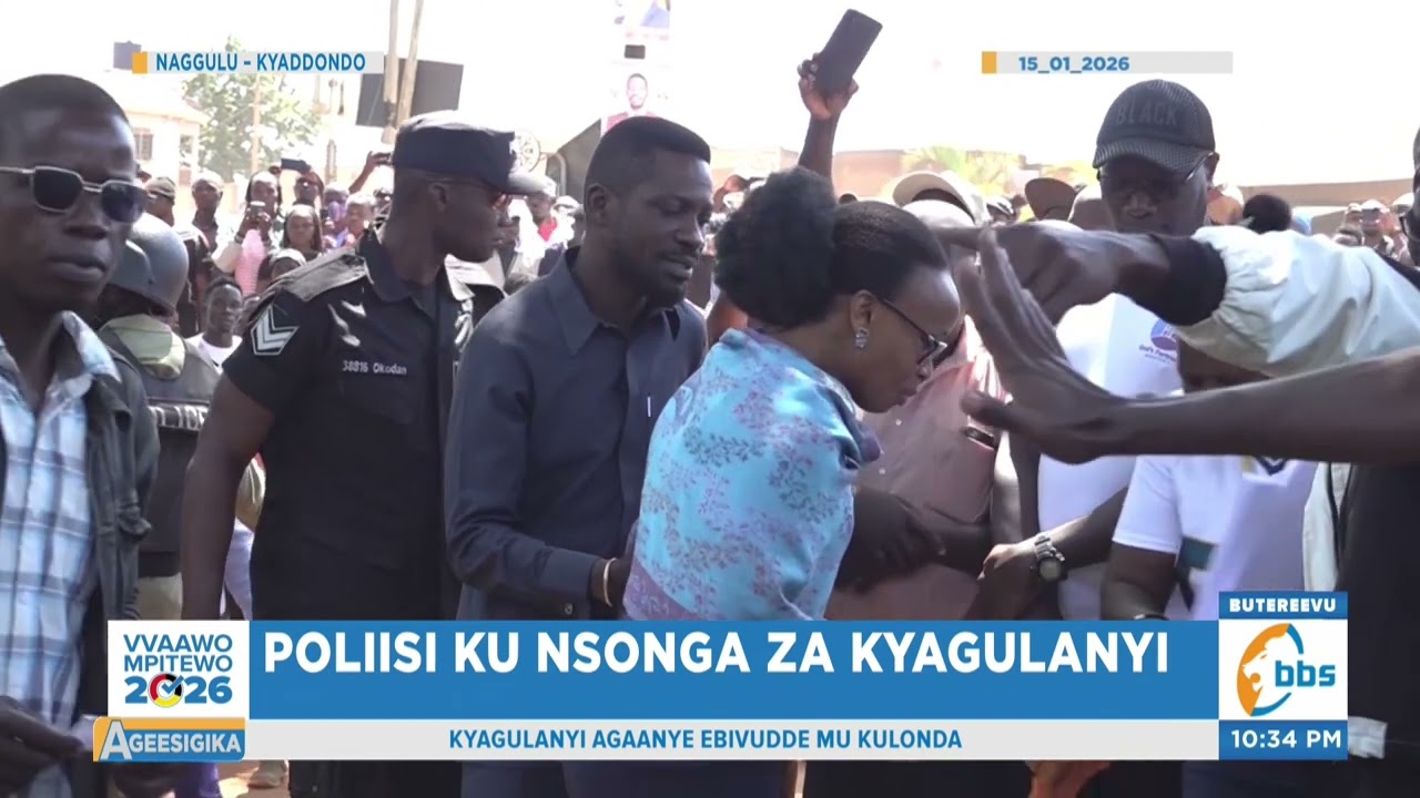 Poliisi Esambazze Ebyogerwa nti Kyagulanyi Yawambiddwa , Esabye Bannayuganda Okubeera Abakkakkamu