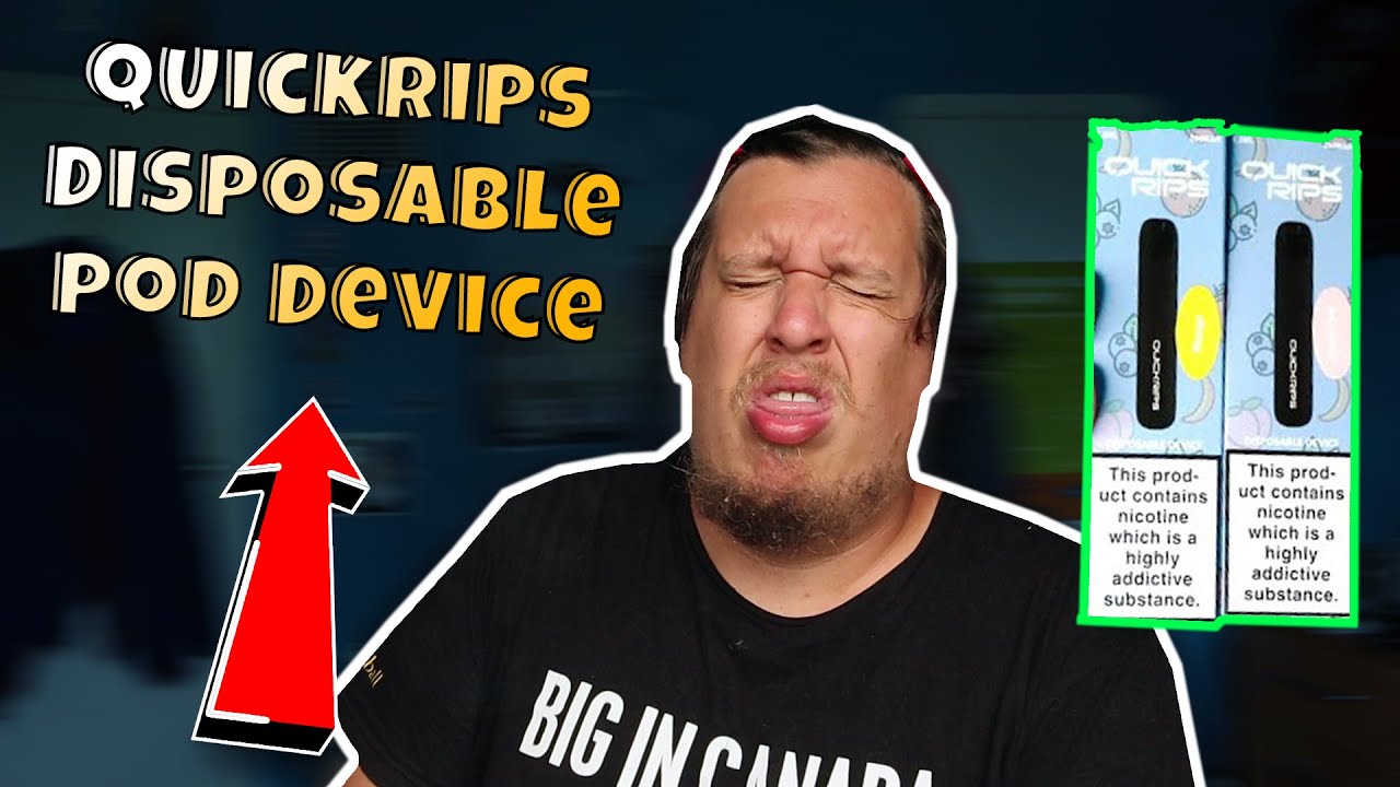 QUICKRIPS Disposable Pod Device Review
