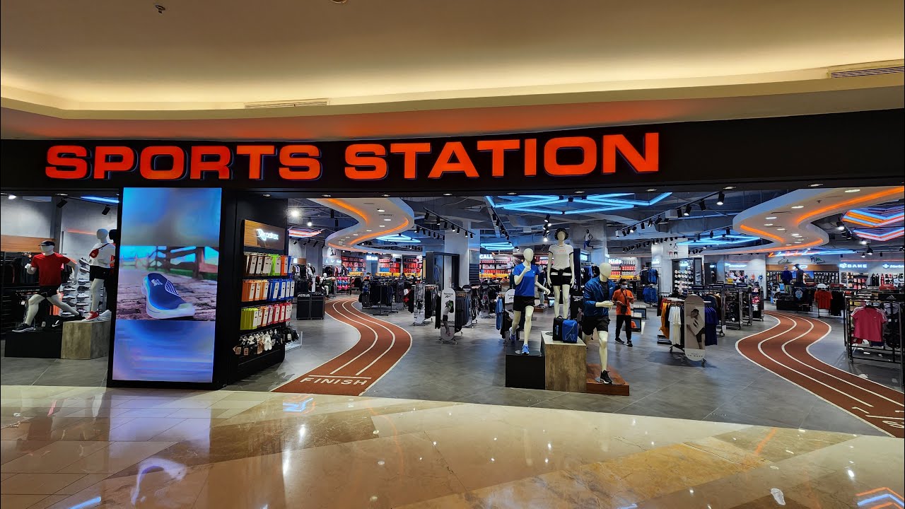 Jakarta City Sport Station Sneaker store at Gandaria City Mall walking tour virtual ambiance walk