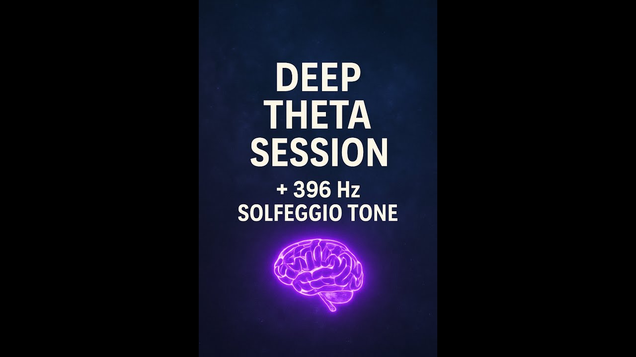 Deep Theta Meditation Session + 396 Hz Solfeggio Tone | Powernap & Relaxation