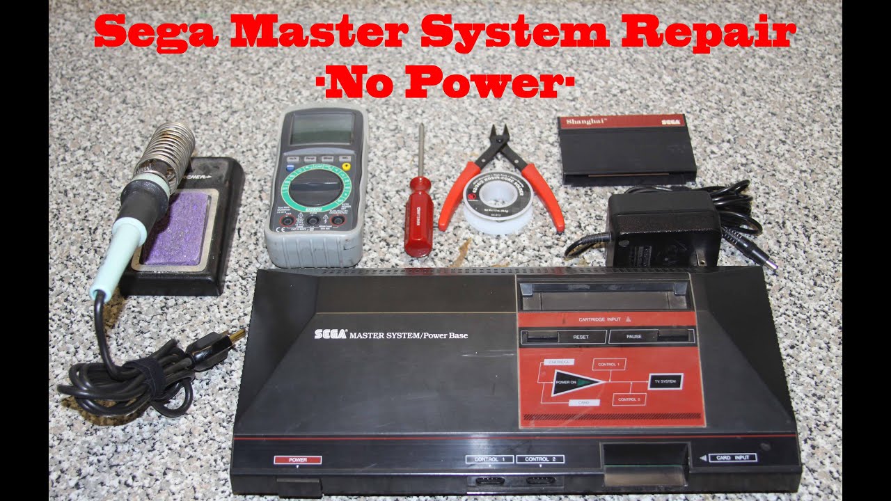 Sega Master System Repair