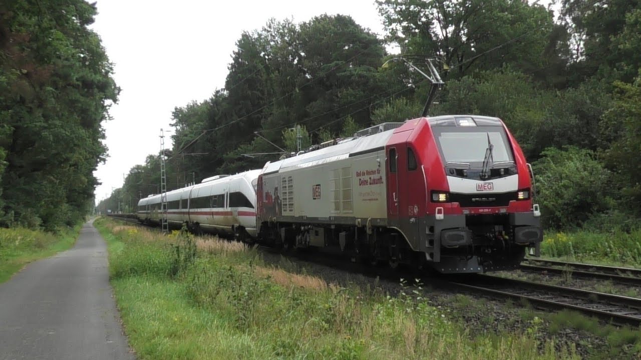 Schrottzüge, RADVE, Pbz und andere Überführungen mit DB Museum, TRI, GfF, Kranzug, Dampfloks uvm.