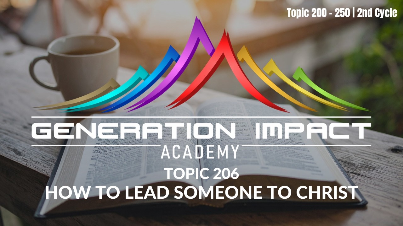 Как самостоятельно привести кого-либо ко Христу | Лекция по теологии в библейском колледже | Паст...