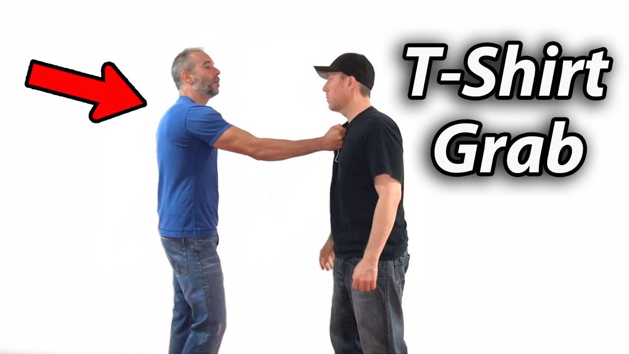 Self Defense against a T Shirt Grab