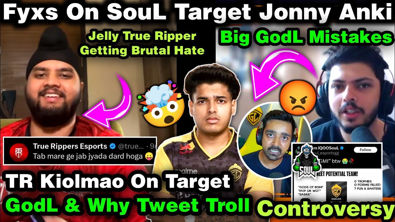 TR Kiolmao On Target GodL & Why Tweeter Troll 😮Full Savage Reply 🤣Fyxs On Jonny Anki & Mistakes 😢😡