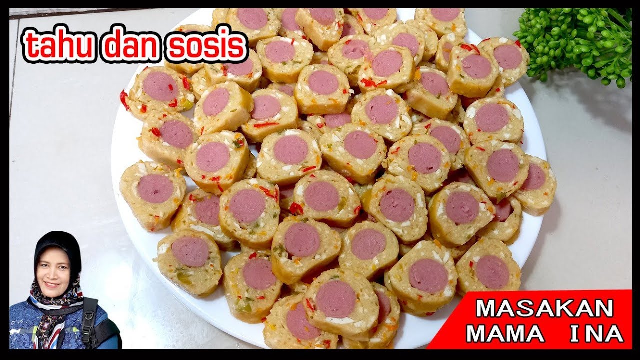 Enak nya bikin anak gak jajan lagi, Tahu sosis di buat camilan ini, untuk ide jualan untung banyak
