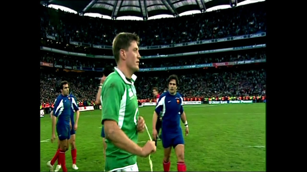 Ireland Vs France Rugby in Croke Park, Dublin City, Ireland 2007