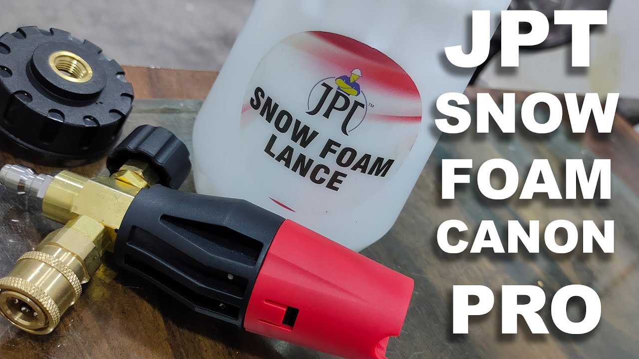 JPT FOAM CANON PRO WITH 1.1MM ORIFICE | BOSCH | KARCHER
