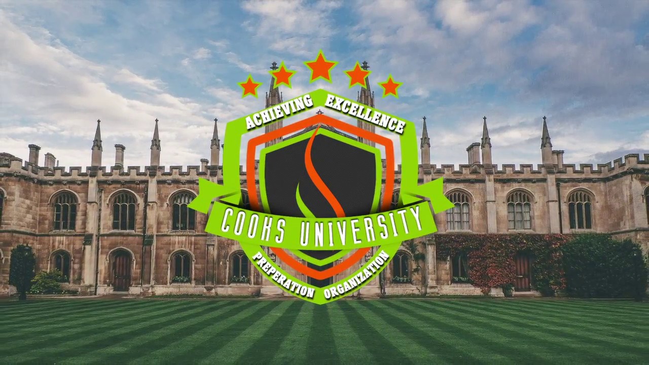 Cooks University Class - 101 (Cleaning The Kitchen)