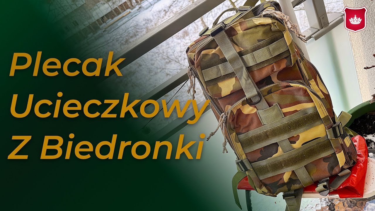 Czy warto kupić Plecak ucieczkowy z Biedronki