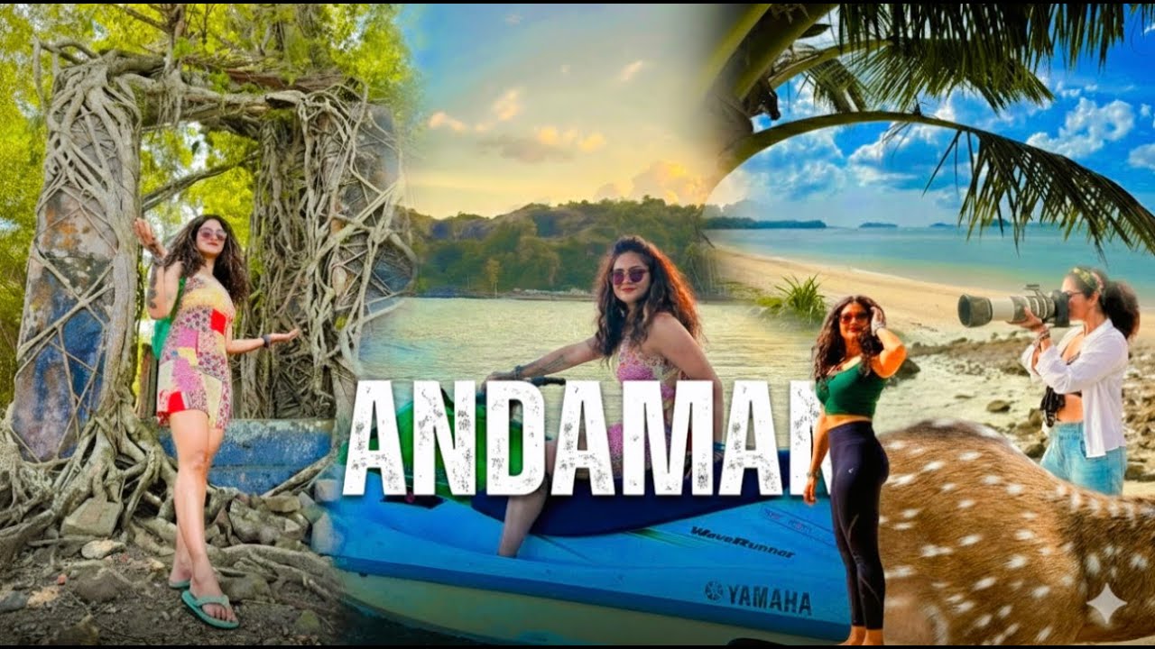 Yahan Toh Aate Hi Dil Khush Ho Gaya😀 | Andaman Series | Traveling Trinetra