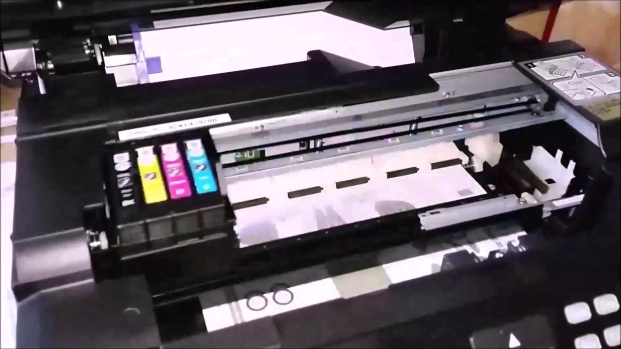 print with Epson WF2510 on 0,8 mm Graupner vector board