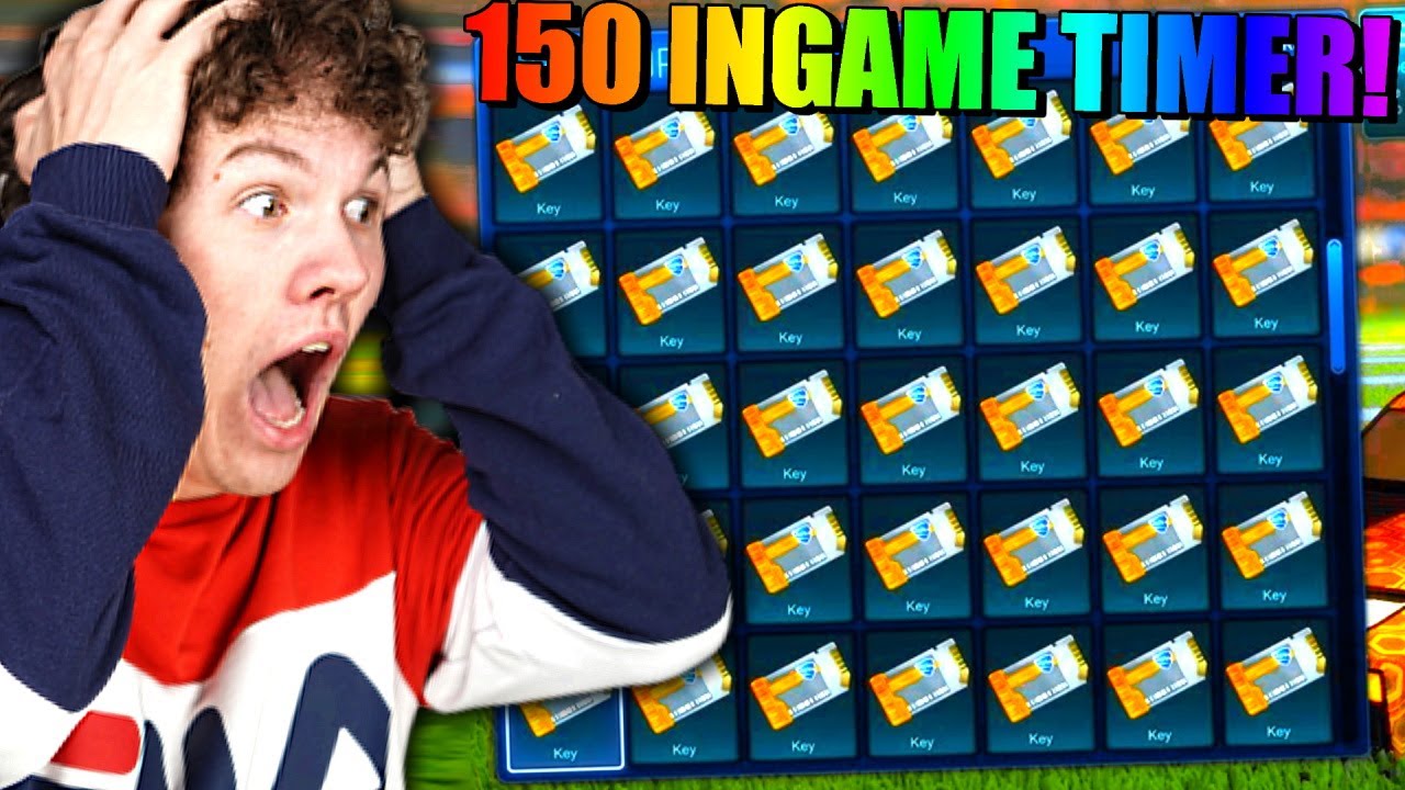 JEG &Aring;BNER ALLE MINE DROPS FRA 150 INGAME TIMER!! - Dansk Rocket League